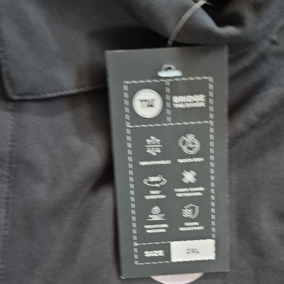 Black Performance Polo Shirt Athletic Design - Picture 7 of 7